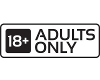 Icono de advertencia para adultos